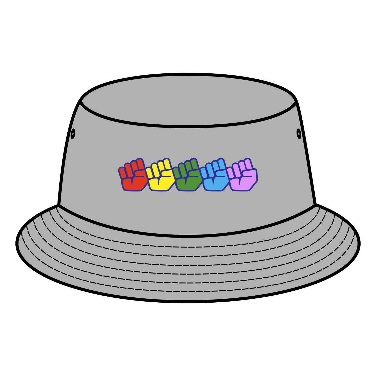 Power To The People Bucket Hat