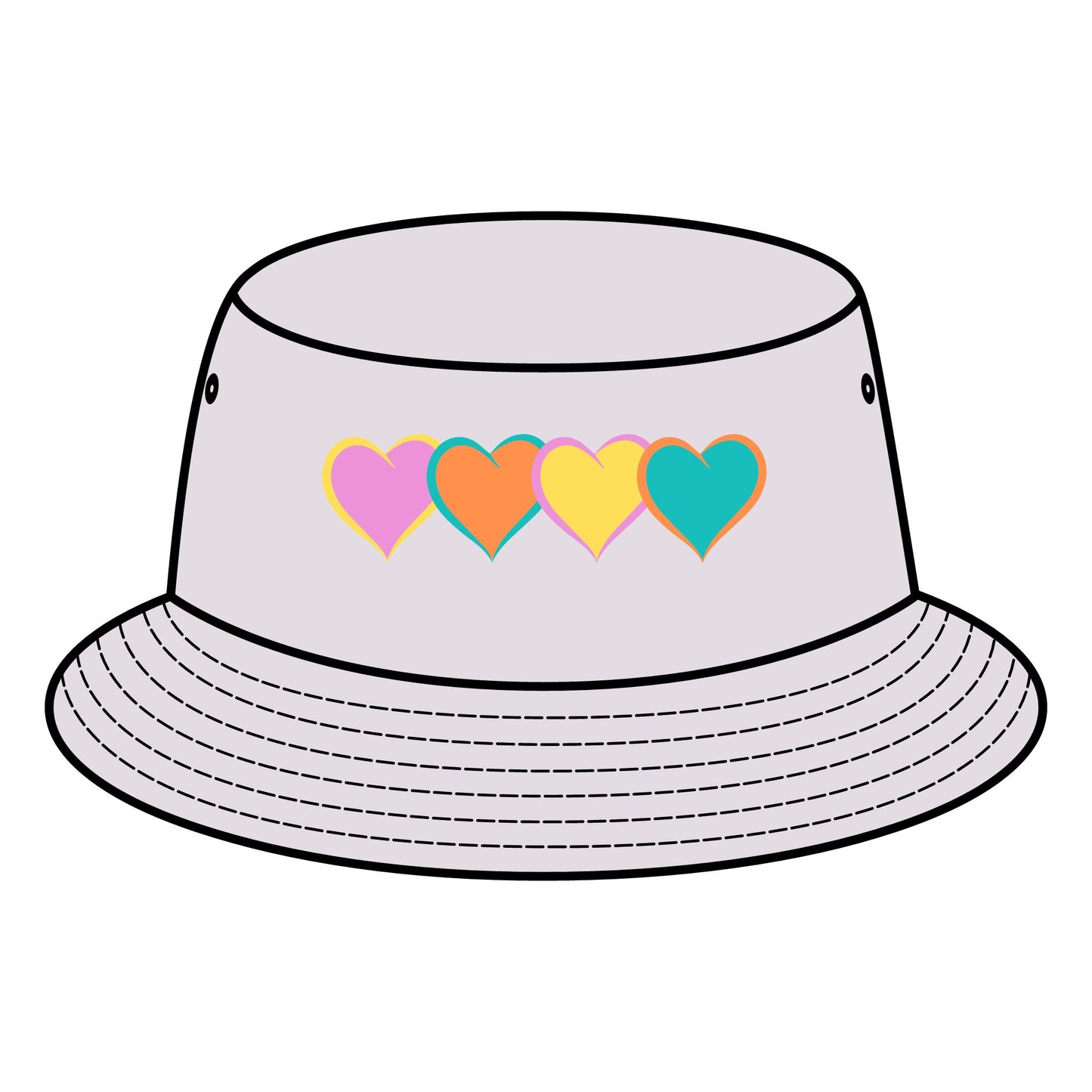 Love Is All That Matters Bucket Hat