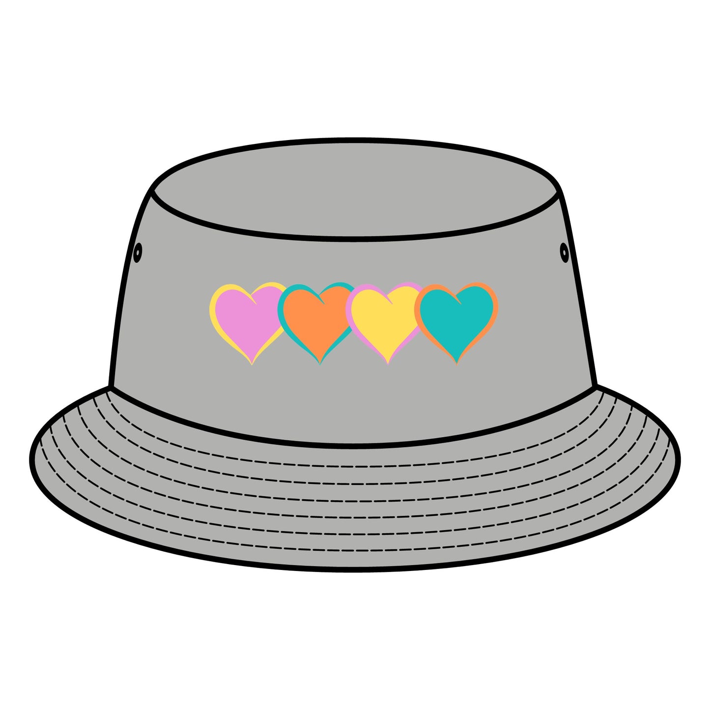 Love Is All That Matters Bucket Hat