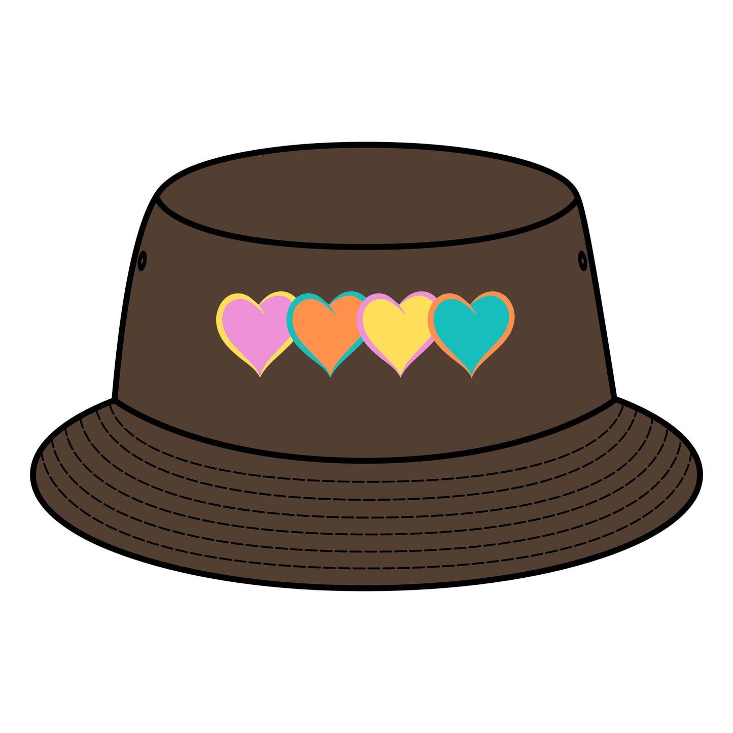Love Is All That Matters Bucket Hat