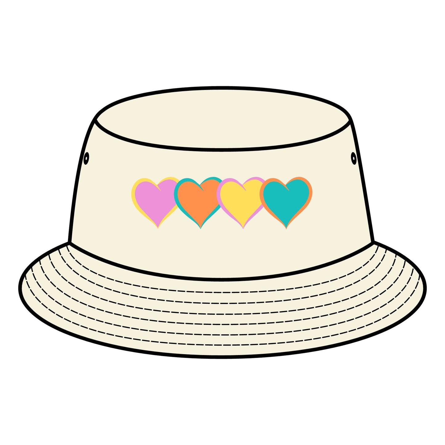 Love Is All That Matters Bucket Hat