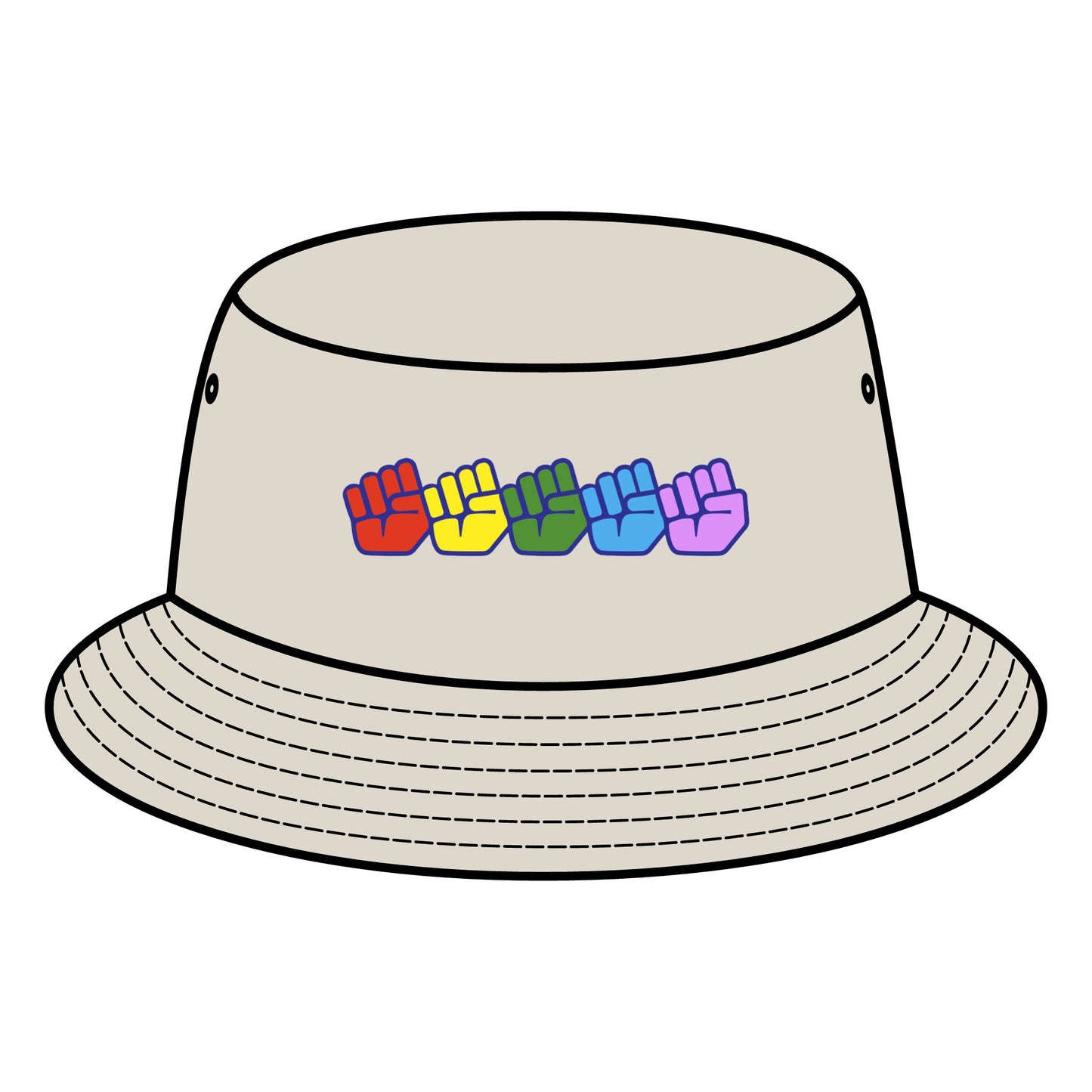 Power To The People Bucket Hat