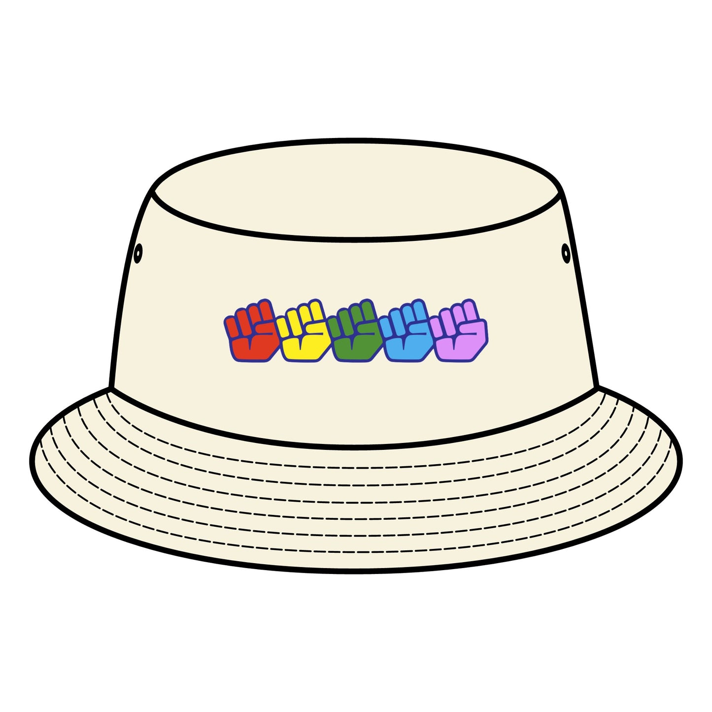 Power To The People Bucket Hat