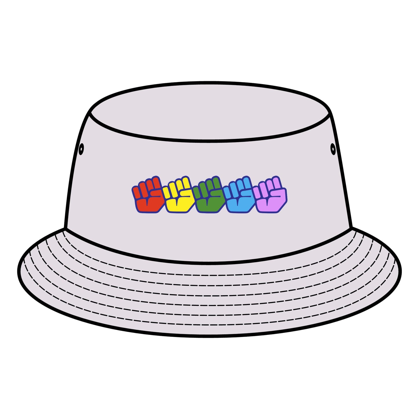 Power To The People Bucket Hat